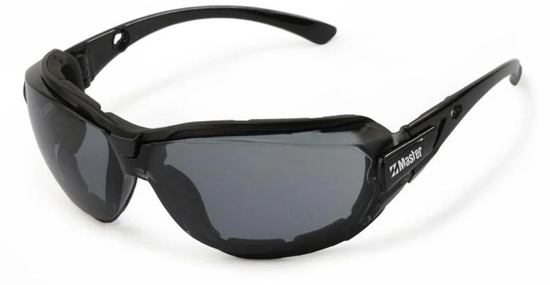 3SS4608 SAFETY SPECTACLE MASTER MERCURY SMOKE AS/AF LENS POSITIVE SEAL - A-Team Window Cleaning