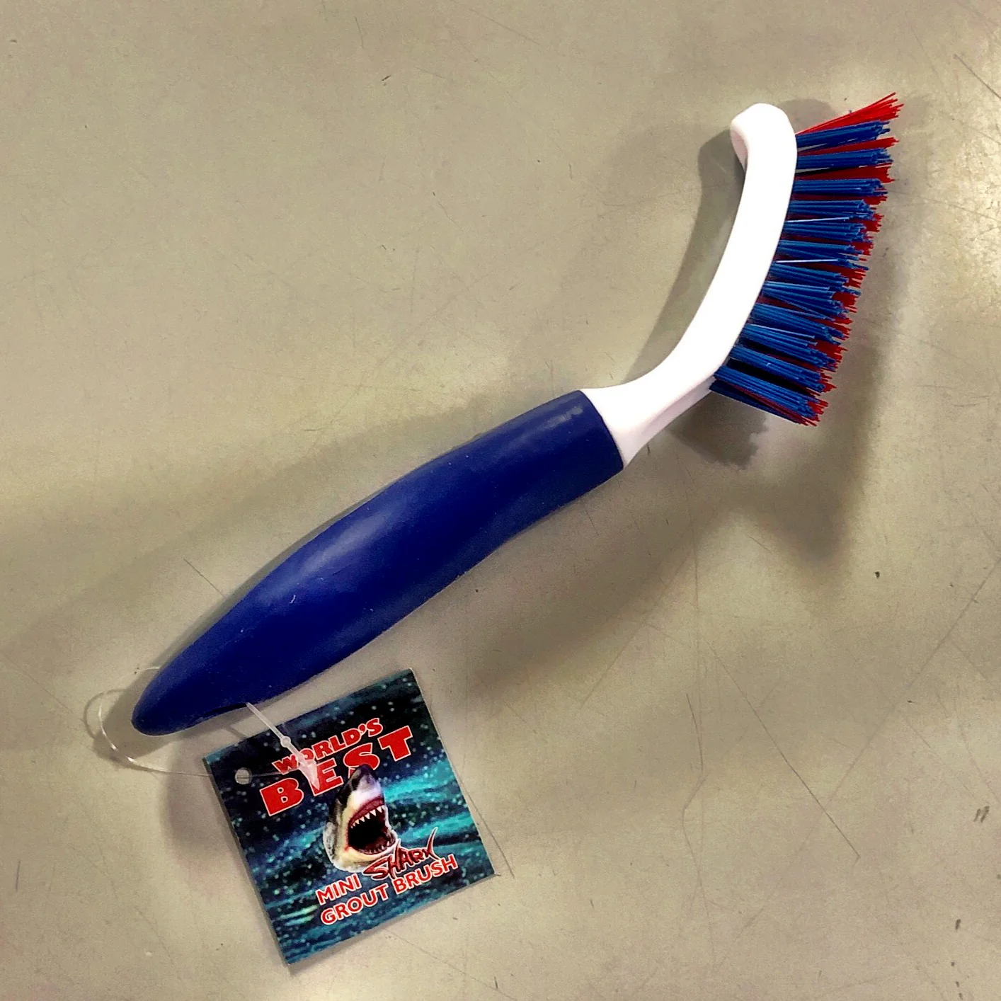 Mighty Mini Shark Grout & Surface Brush - A-Team Window Cleaning