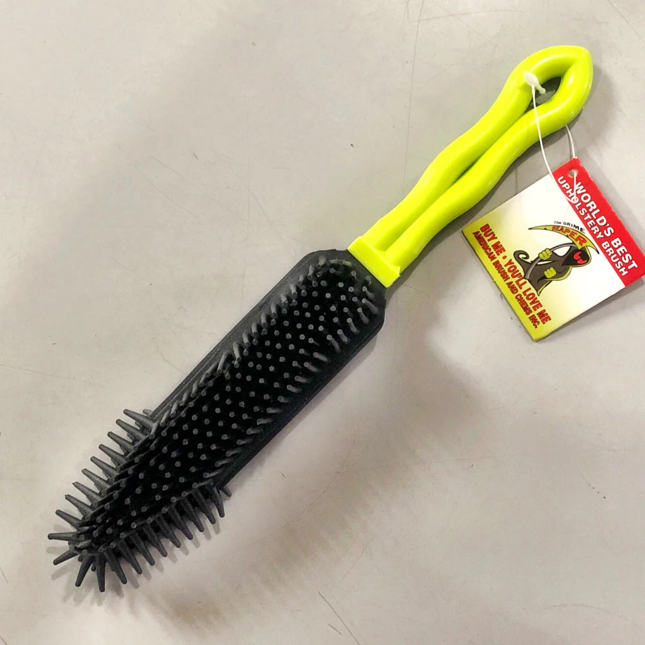 The Grime Reaper ultimate upholstery brush - A-Team Window Cleaning