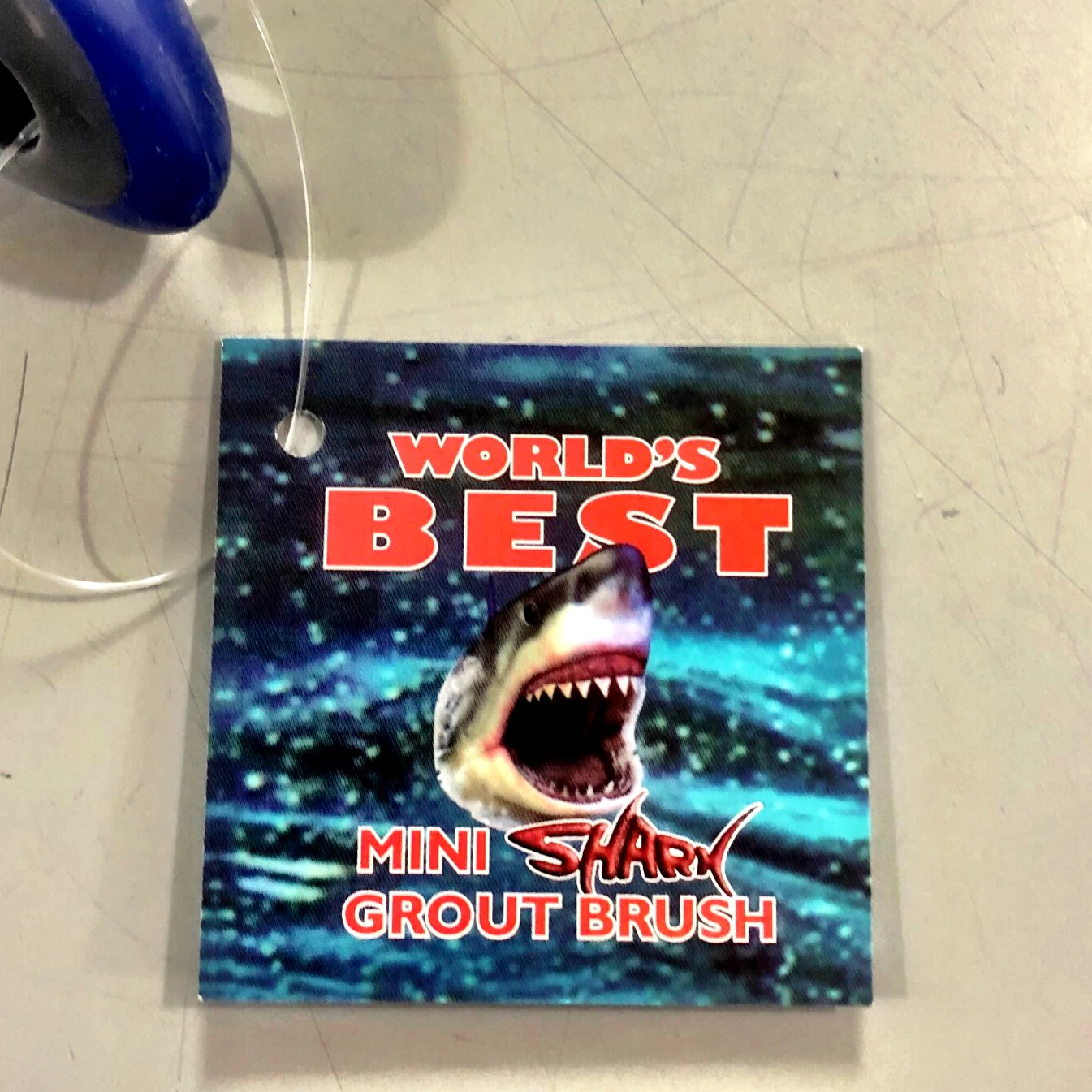 Mighty Mini Shark Grout & Surface Brush - A-Team Window Cleaning