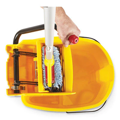 WAVEBRAKE 2.0 BUCKET & SIDE PRESS WRINGER COMBO YELLOW - A-Team Window Cleaning