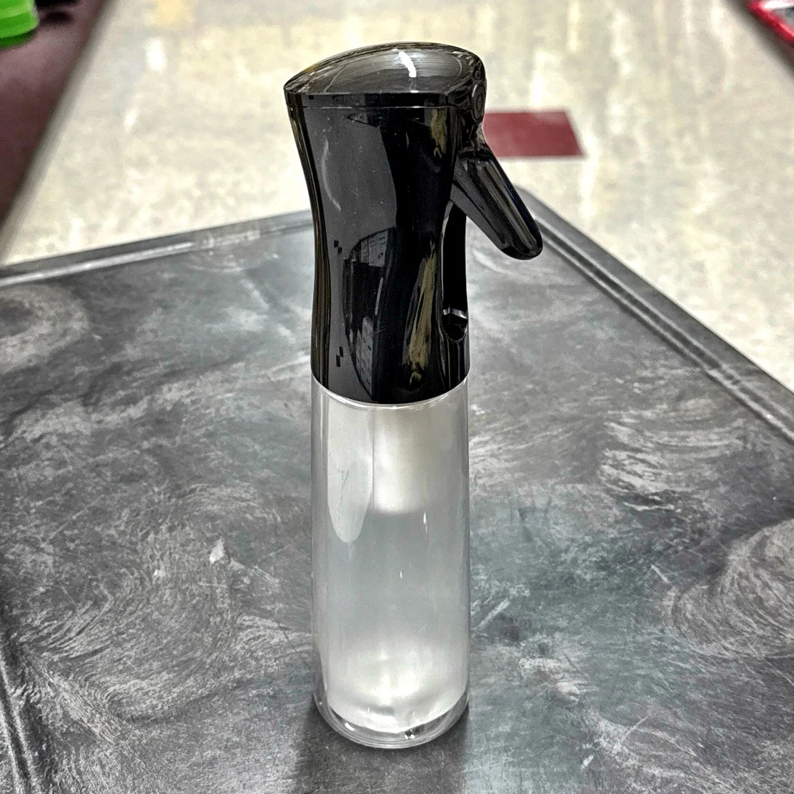 BLACK EZ Mist, a refillable 10oz bottle / sprayer combo that provides an aerosol-type mist without any chemical propellants. - A-Team Window Cleaning