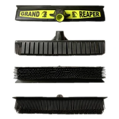THE GRAND REAPER, a 3 in 1 multipurpose tool that will sweep, scrub and squeegee its way into your tool box. - A-Team Window Cleaning