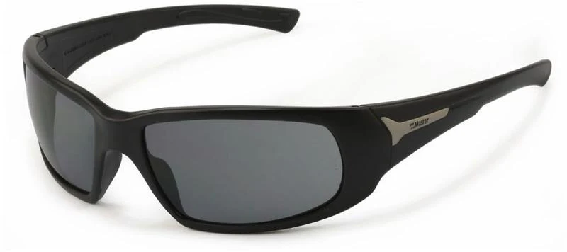 3SS2575 SAFETY SPECTACLE MASTER VEGA SMOKE AS COATED LENS DISPLAY BOX & SOFT POUCH - A-Team Window Cleaning