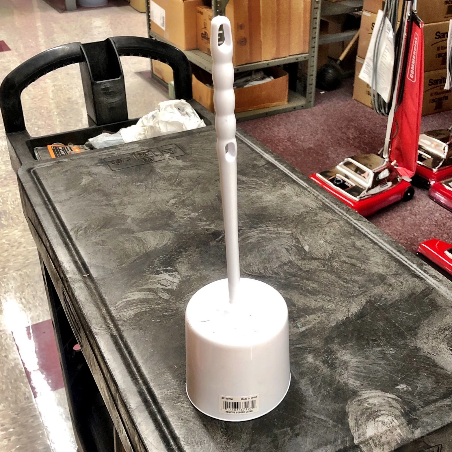 TOILET BOWL BRUSH & CADDY - A-Team Window Cleaning